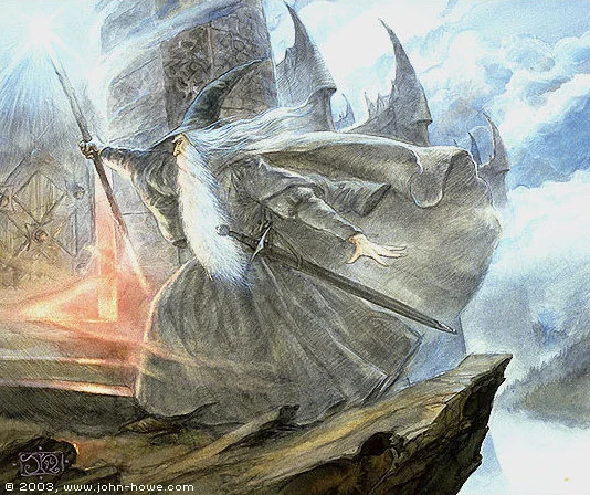 John Howe - Más allá de las puertas de Dol Guldur
