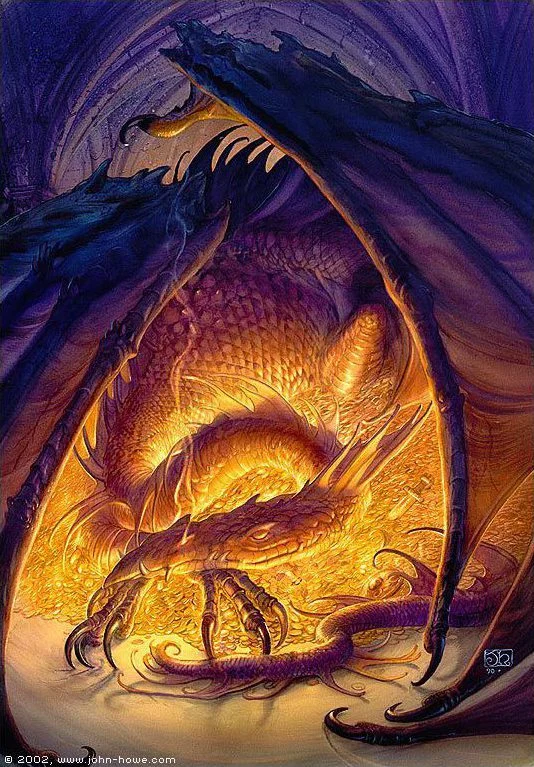 Smaug, por John Howe