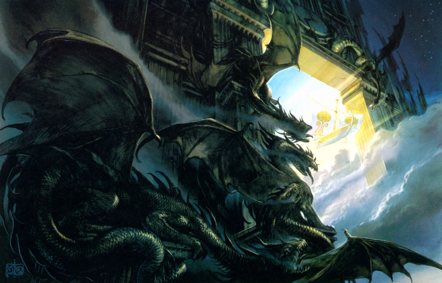 «Las Puertas de la Noche», de John Howe