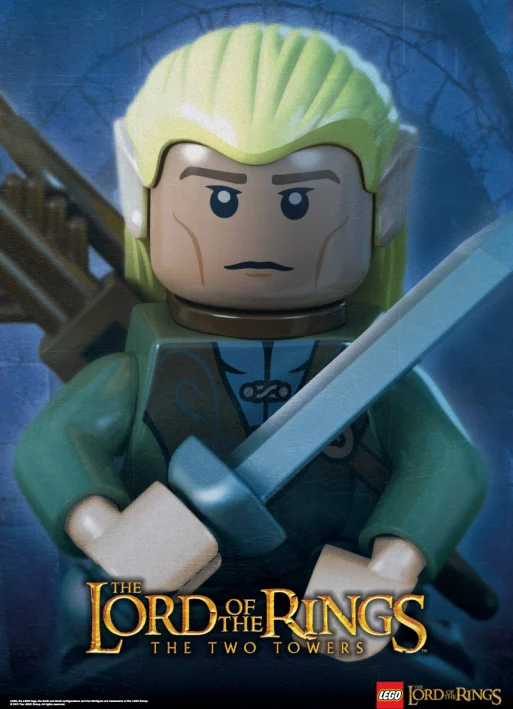 Legolas como minifigura de Lego