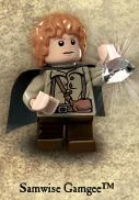 Sam como minifigura de Lego