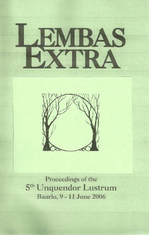 Lembas Extra: Actas del V Lustrum de Unquendor