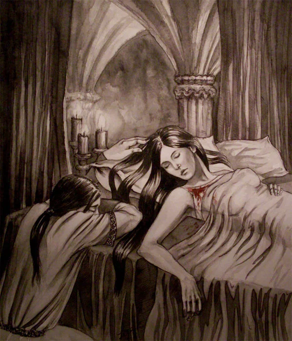 La muerte de Aredhel, de Līga Kļaviņa