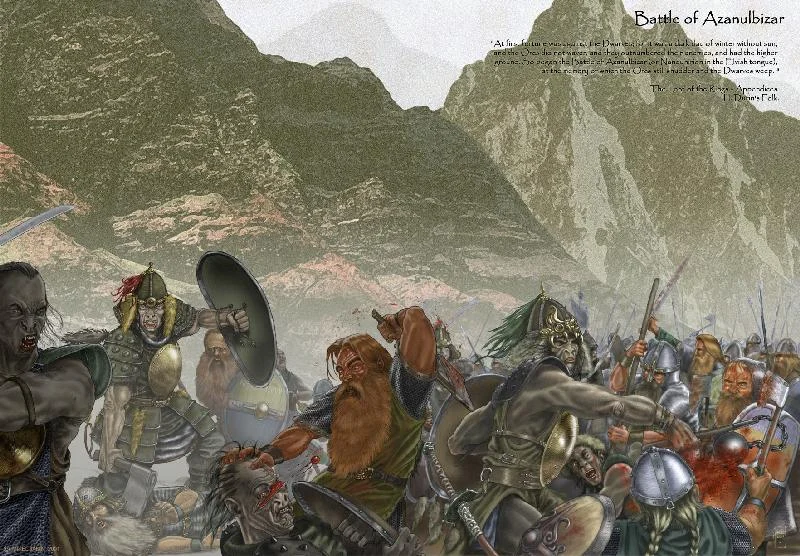 «La batalla de Azanulbizar», de Mikel Janin
