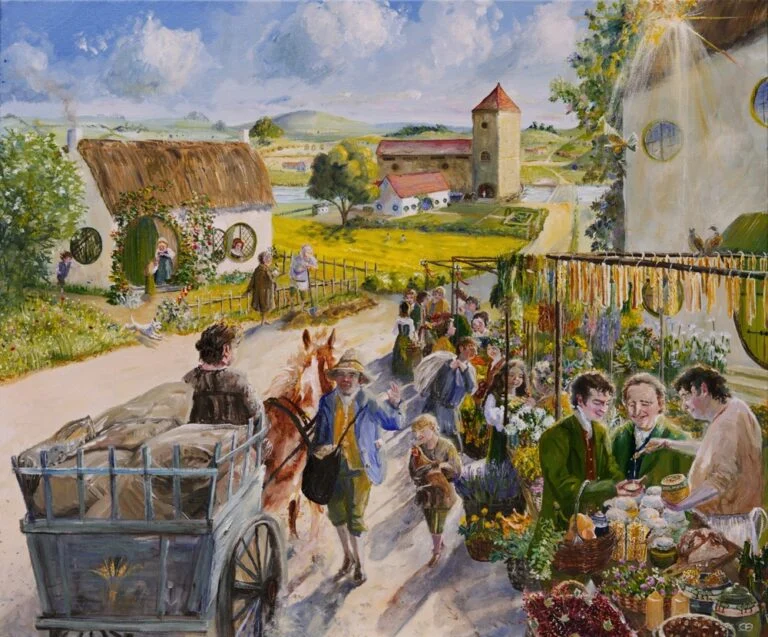 Miriam Ellis - Walking Down into Hobbiton