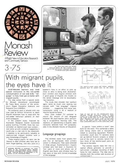 Monash Review 3 (1975)