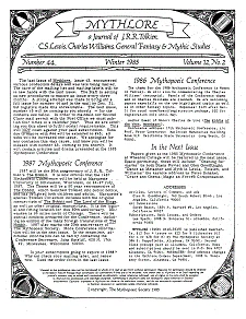 Mythlore 44