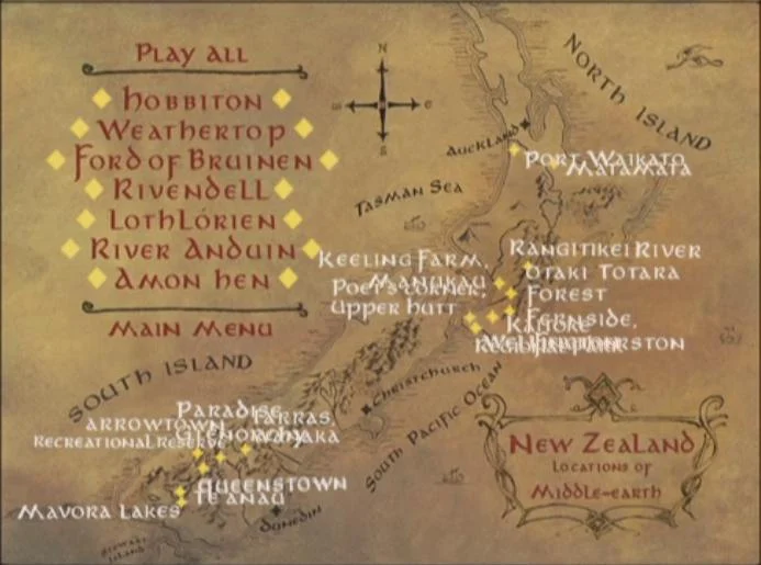 Nueva Zelanda como la Tierra Media