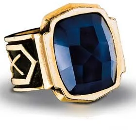 Un anillo de los Enanos tal y como lo concibió The Noble Collection