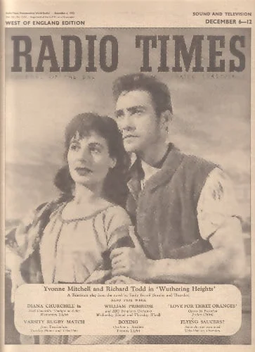 Radio Times, 4 de diciembre de 1953