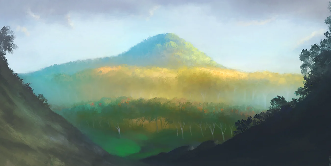A través de la Tierra Media: Lorien, de Ralph Damiani