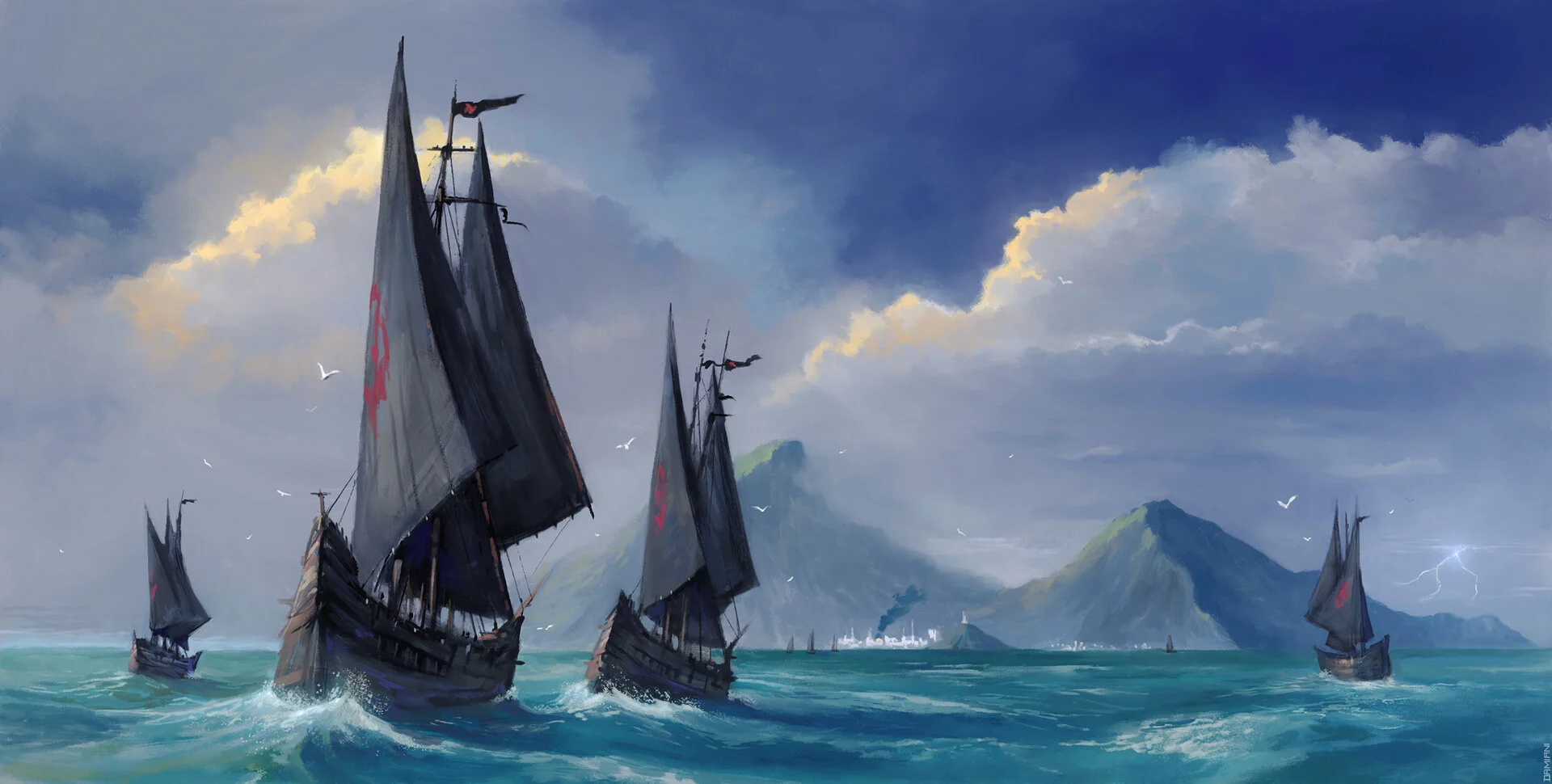 «La Armada de Umbar», de Ralph Damiani