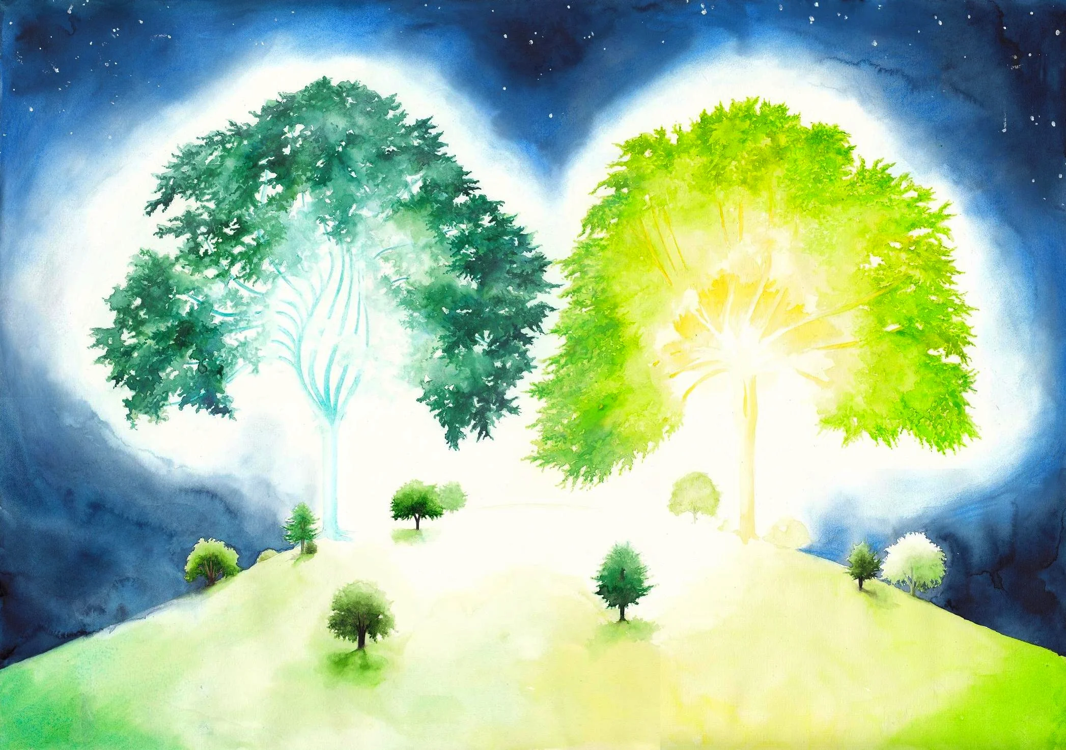 Los Dos Árboles de Valinor, de Šárka Škorpíková