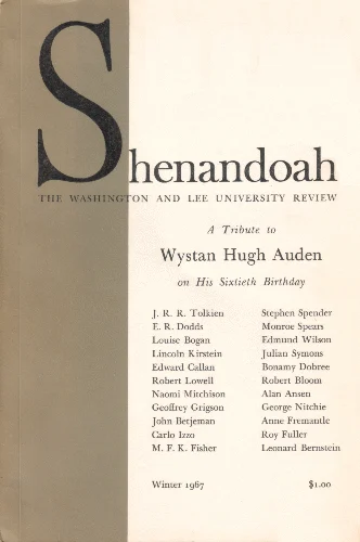 Shenandoah: Un homenaje a Wystan Hugh Auden con motivo de su sexagésimo cumpleaños