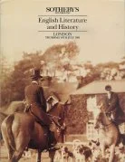 Sotheby’s English Literature and History, 18 de julio de 1991