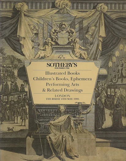 Libros ilustrados, libros infantiles, material efímero, artes escénicas y dibujos relacionados de Sotheby’s, 4 de mayo de 1995