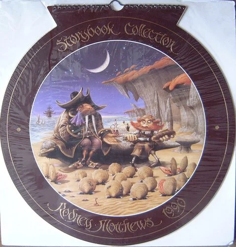 Colección Storybook: Calendario de Rodney Mathews de 1990
