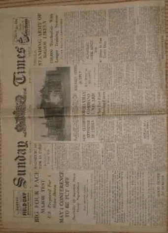 Sunday Times (14 de abril de 1946)