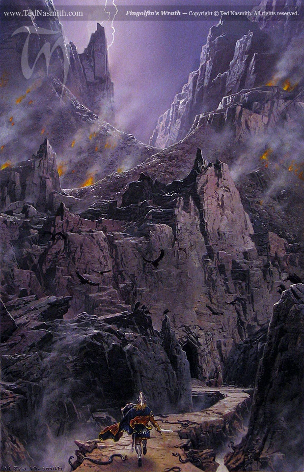De la ruina de Beleriand y la caída de Fingolfin