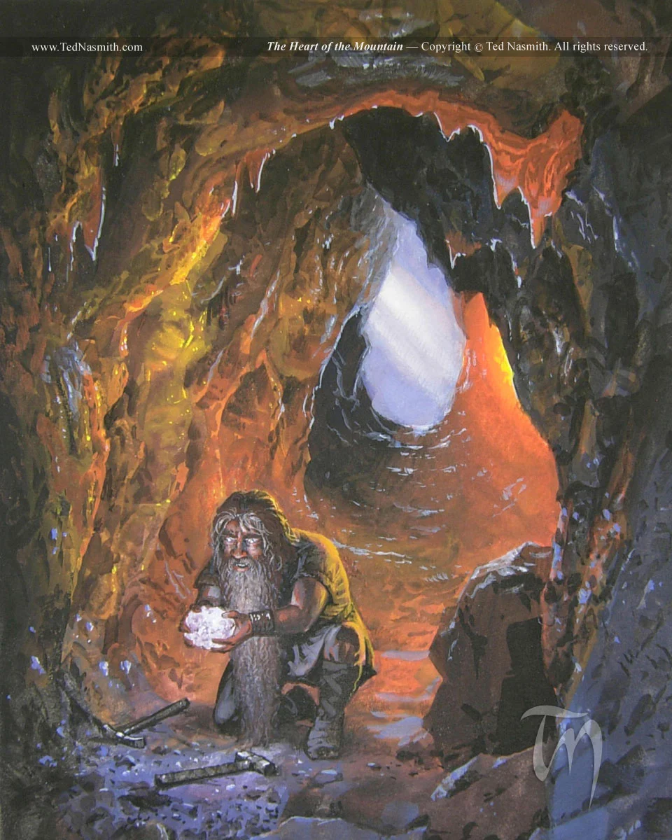 El Corazón de la Montaña, de Ted Nasmith