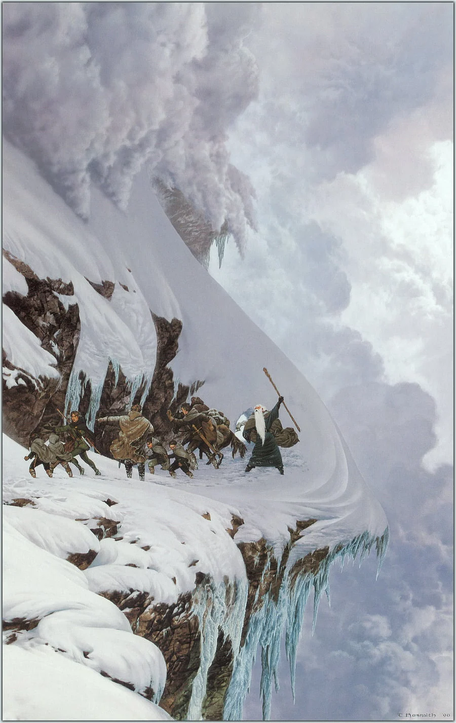 La ira de la Montaña, de Ted Nasmith