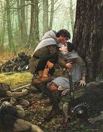 La partida de Boromir