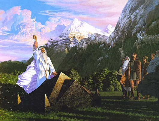 Ted Nasmith - El juramento de Cirion y Eorl