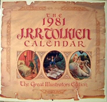 El calendario de J. R. R. Tolkien de 1981