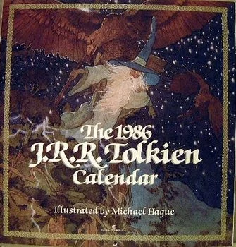 El calendario de J. R. R. Tolkien de 1986