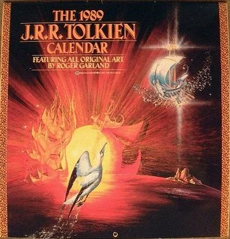 El calendario de J. R. R. Tolkien de 1989