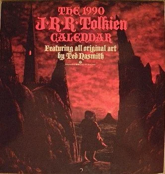 El calendario de J.R.R. Tolkien de 1990