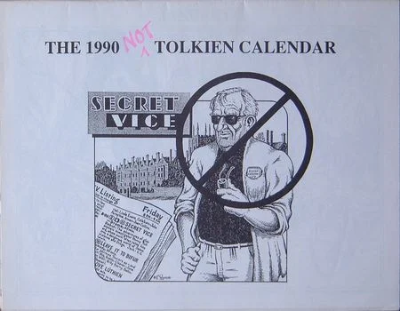 El calendario «NOT Tolkien» de 1990
