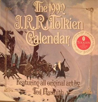 El calendario de J. R. R. Tolkien de 1992