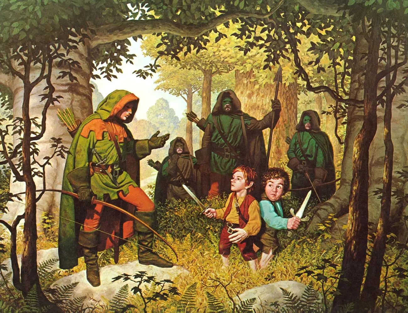 Faramir, obra de los hermanos Hildebrandt