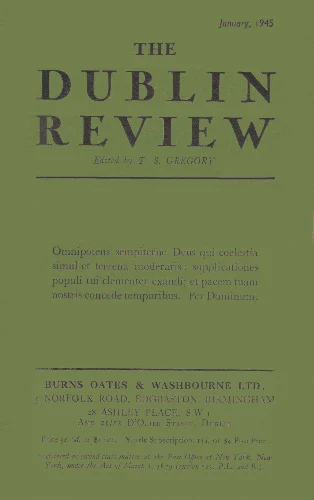 The Dublin Review (enero de 1945)