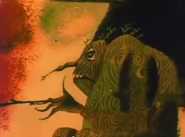 Un «gemido» en El hobbit (película de 1967)