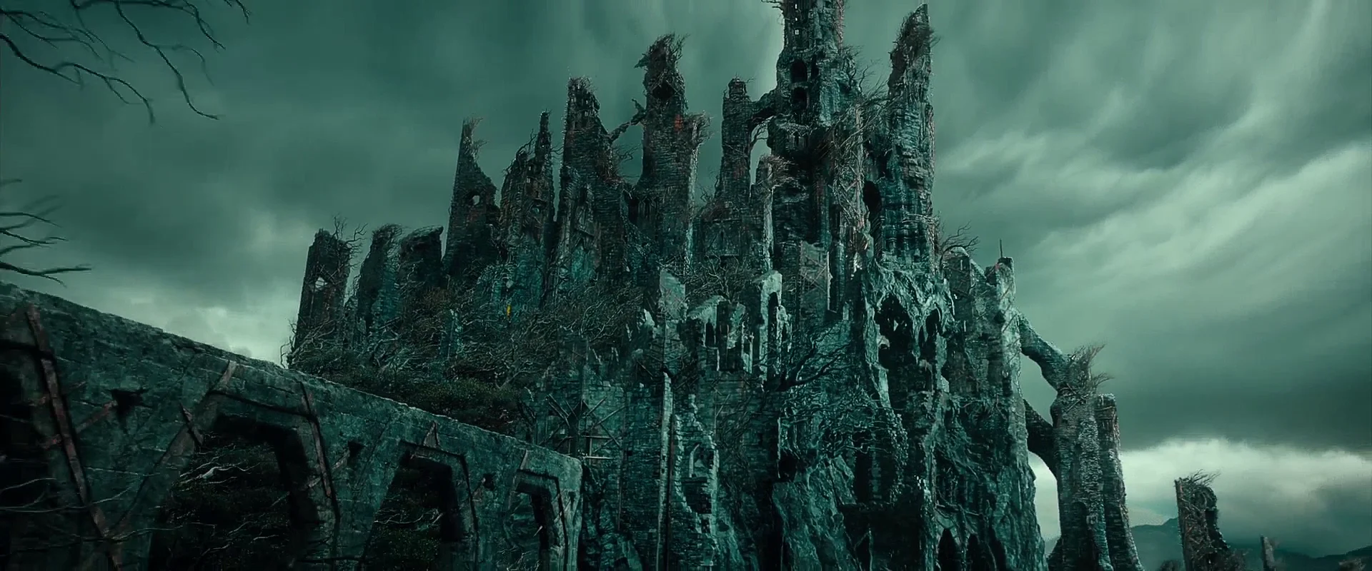 Dol Guldur en la trilogía cinematográfica de *El hobbit*