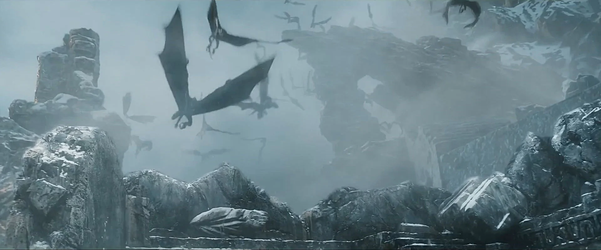 Los murciélagos en El hobbit: La Batalla de los Cinco Ejércitos