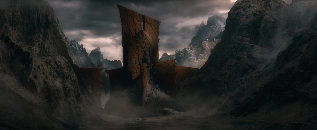 Gundabad en la saga cinematográfica de *El hobbit*