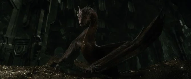 Smaug en El hobbit (serie de películas)