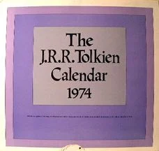 El calendario de J.R.R. Tolkien de 1974