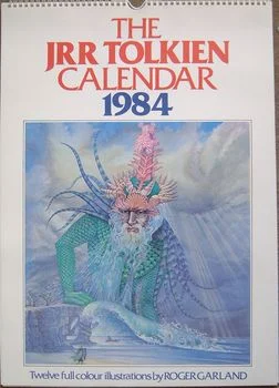 El calendario de J.R.R. Tolkien de 1984