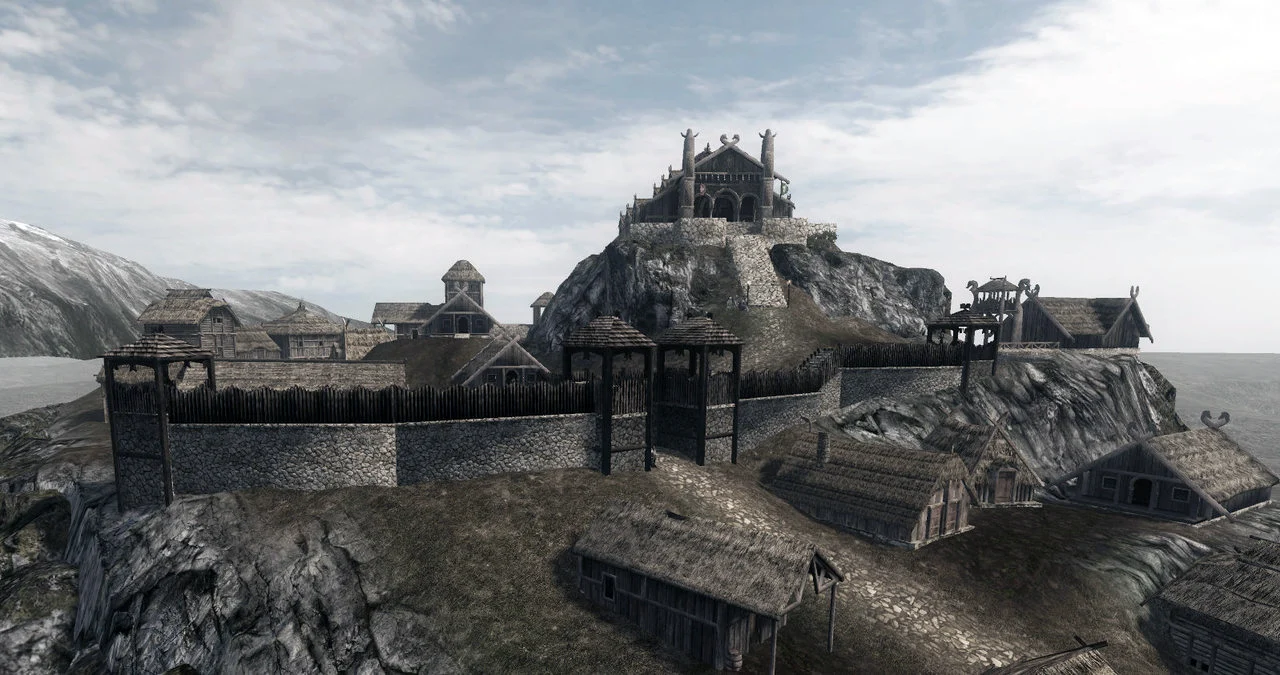 Meduseld en Edoras