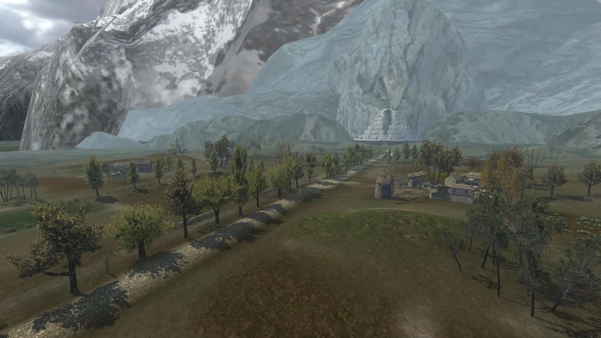 Campos del Pelennor y los alrededores de Minas Tirith