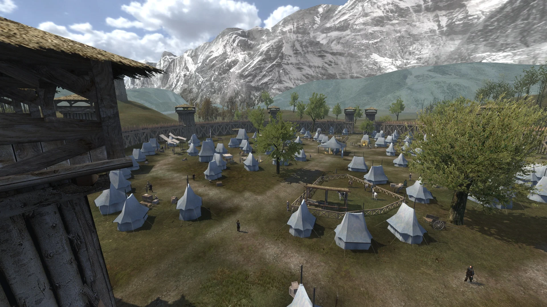 Campamento del Ejército de Imladris y los Rangers de los Dúnedain