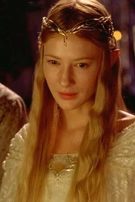 Cate Blanchett como Galadriel en El Señor de los Anillos (serie de películas)