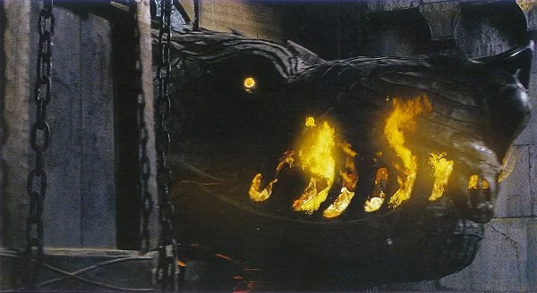 Grond, tal y como aparece en El Señor de los Anillos: El retorno del rey