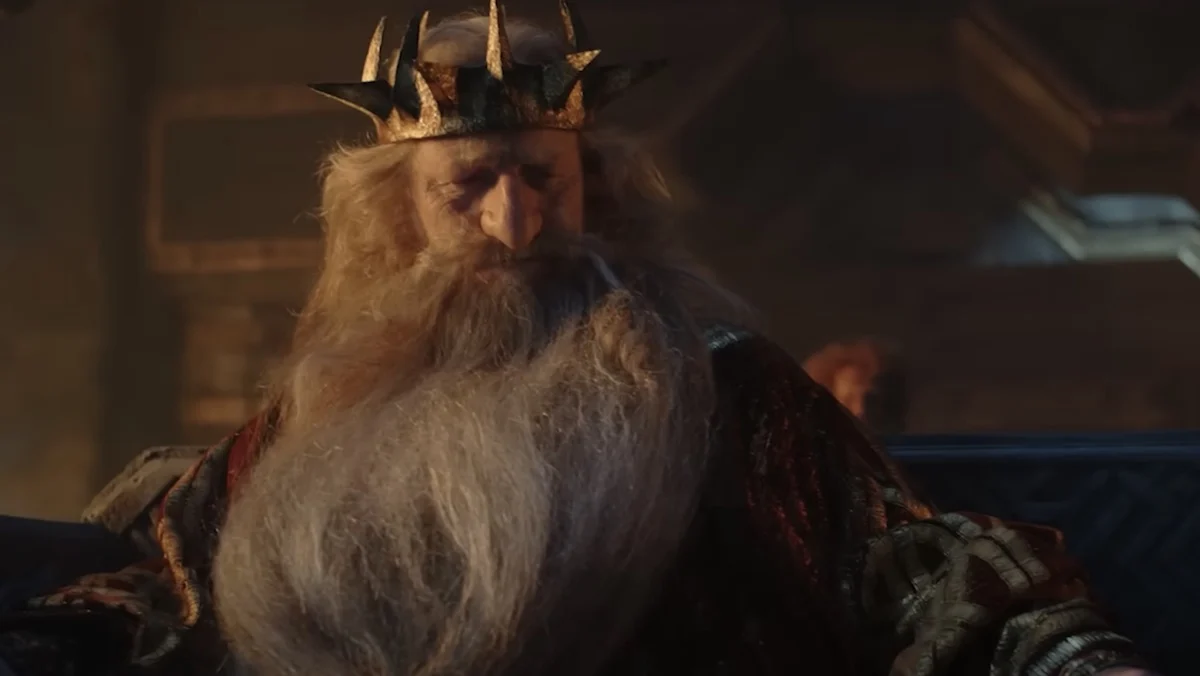El rey Durin III en El Señor de los Anillos: Los Anillos de Poder