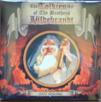 El calendario «El arte de Tolkien de los hermanos Hildebrandt 2005» (mini)