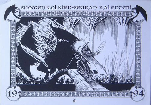 Calendario de Tolkien de 1994 (en finés)